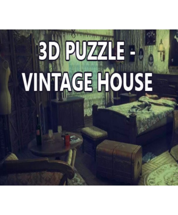 3D PUZZLE - Vintage House Steam Key GLOBAL